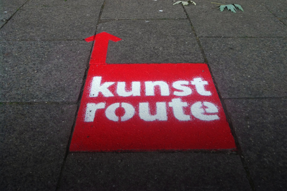 KUNSTROUTE-UITGELICHT